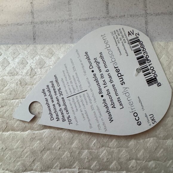 Wet-It! Swedish Treasures Dishcloth & Cleaning Cloth -Set of 2 - Picture 2 of 3